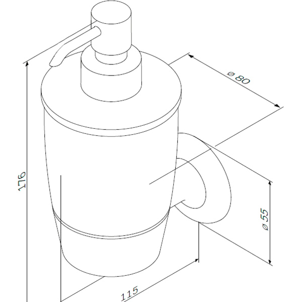 Дозатор для жидкого мыла AM.PM Like A8036900
