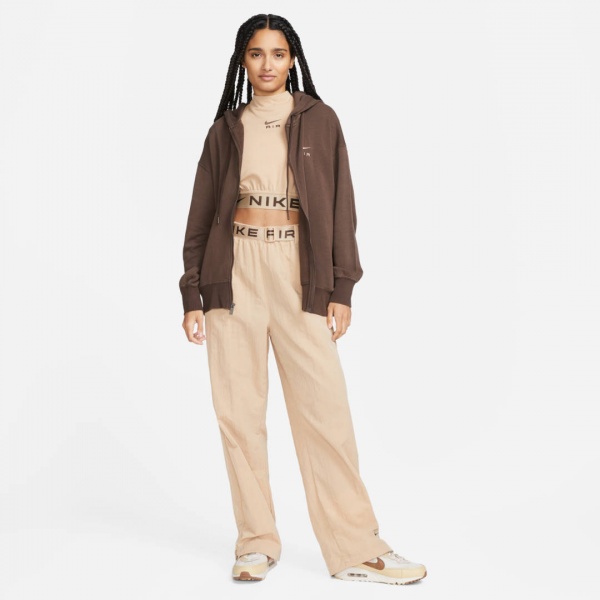 Джемпер Nike W NSW AIR FLC OS FZ HD FB8047-237 р.XS коричневий