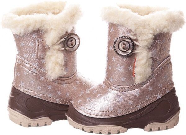 Чоботи Alisa Line Blase mini р.22 бежевий 