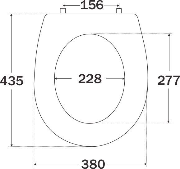 Сидіння для унітаза Koller Pool Oval S C5