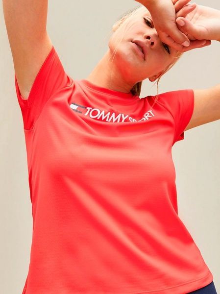 Футболка Tommy Hilfiger TEE CHEST LOGO S10S100055603 XS червоний
