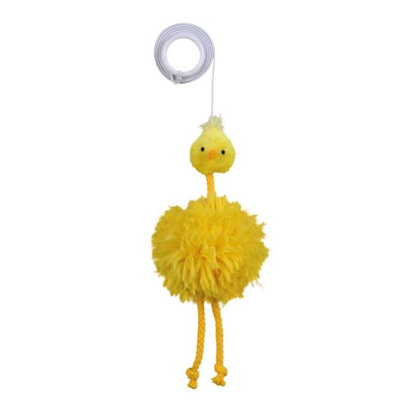 Іграшка Trixie Курка на мотузці плюш 45561