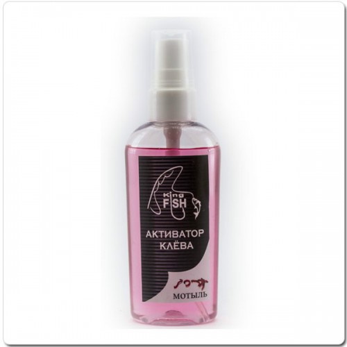 Спрей King Fish ФЛАКОН С ДОЗ. (60МЛ) мотыль