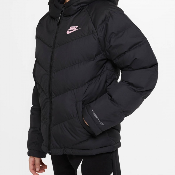 Куртка Nike U NSW SYNTHETIC FILL JACKET CU9157-015 р.M чорний