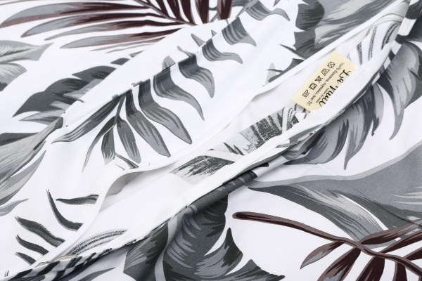 Комплект постельного белья Marburg 2 белый с принтом La Nuit (без простыни) 