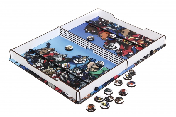 Игра настольная Аэрохоккей 300х400 мм