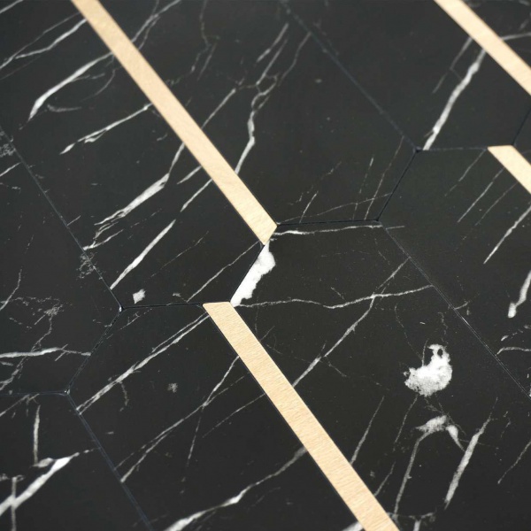 Декоративна панель EMERGO самоклеюча Чорний Мармур Home Inspire 