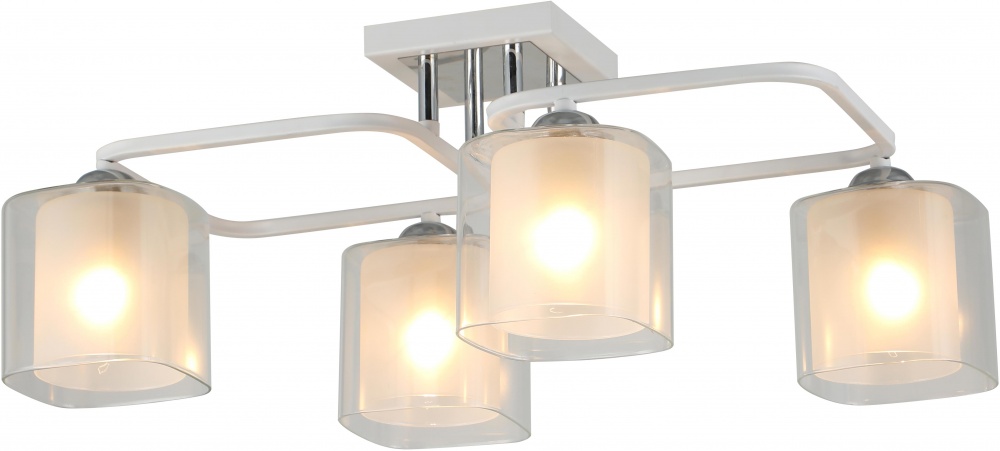 Люстра потолочная Sensio Eridanus 4x40 Вт E27 белый ALG-07553/4