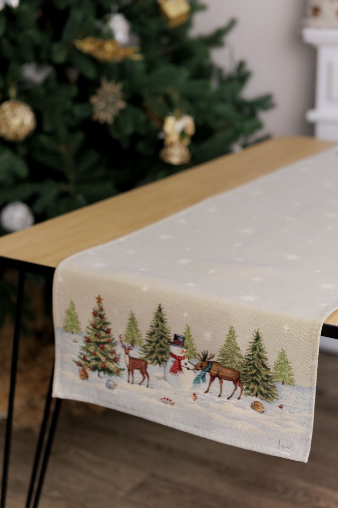 Раннер Зимний лес 140x40 см La Nuit