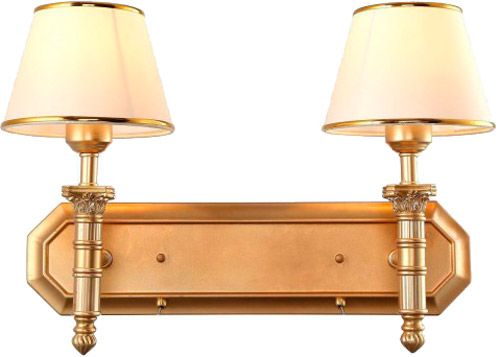 Бра Arte Lamp Budapest A9185AP-2SG 2x40 Вт E27 білий 