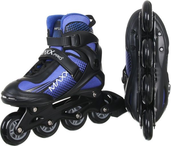 Роликовые коньки MaxxPro YX-0119-6ZM р. 44 сине-черный