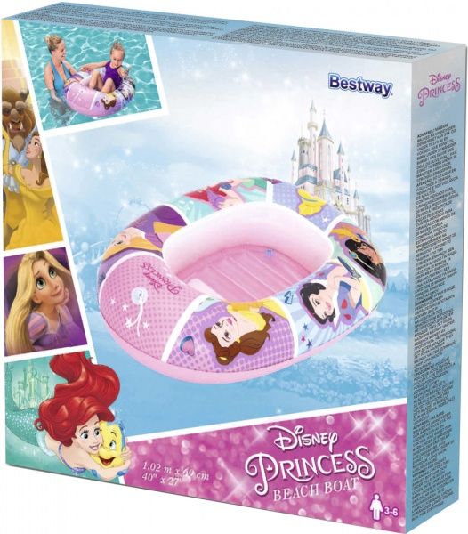 Лодка надувная Bestway Принцессы 102х69 см