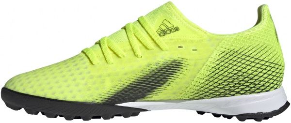 Бутсы Adidas X GHOSTED.3 TF FW6944 р. UK 9,5 желтый