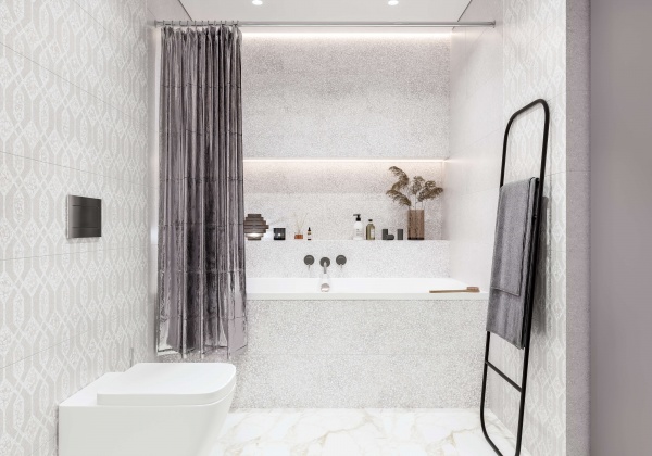 Плитка Golden Tile Trendy світло-сірий TRG051 30х60 