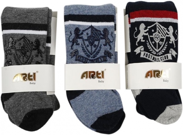 Колготки для хлопчиків ARTI 300169р.70-78 сірий 