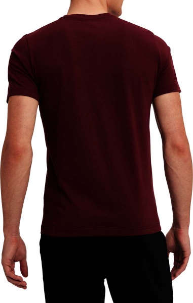 Футболка Energetics Garek II M 417248-902299 р.2XL бордовый