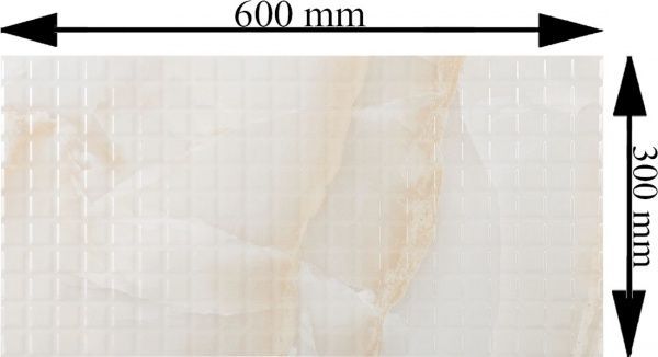 Плитка BIURO HANDLOWE NETTO Онікс G BIZ голд 30x60 