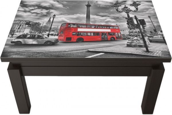 Стол-трансформер Art in Head Батерфляй венге Print 1112 