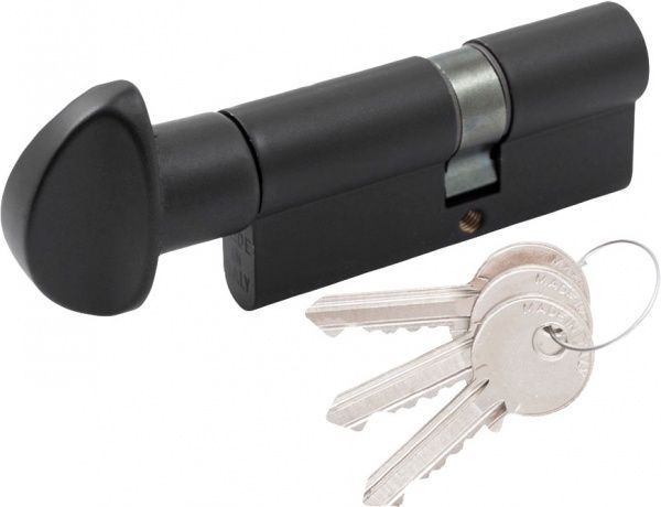 Циліндр Cortellezzi 117F 40x30 ключ-вороток 70 мм чорний