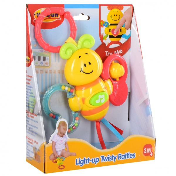 Игрушка-погремушка Winfun Бабочка 0626-NL