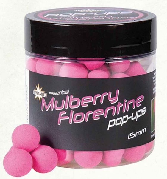 Плавающие бойлы Pop-Up Dynamite Baits FLURO - MULBERRY FLORENTINE - 12MM шелковица
