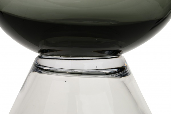 Ваза стеклянная Дымчато-прозрачная GIGA d27 80 см 1 Wrzesniak Glassworks