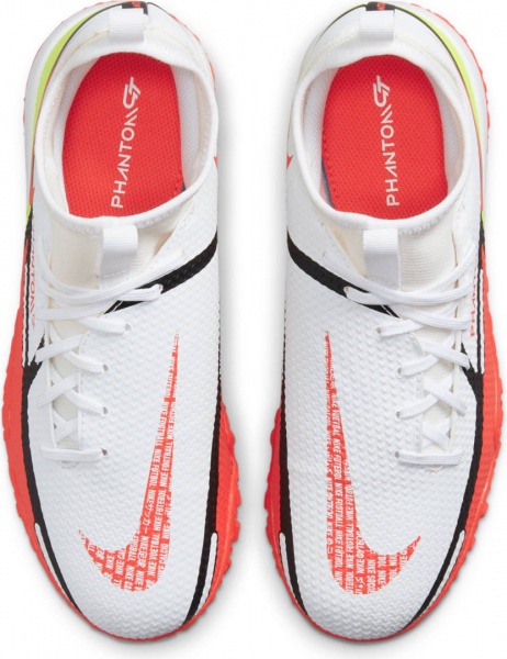 Cороконіжки Nike Jr. Phantom GT2 Academy Dynamic Fit TF DC0818-167 р.US 6Y білий