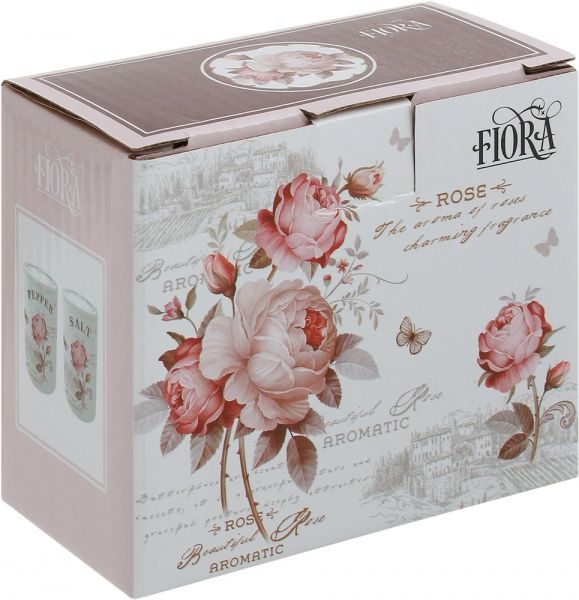 Набір для солі та перцю Flower 8779W13 Fiora