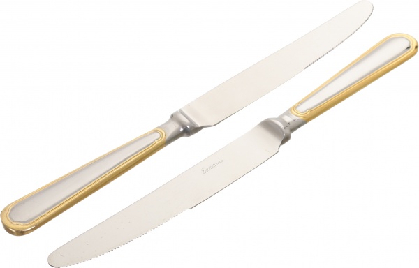 Набір столових ножів Риби DOMUS ORO 2 шт. X10C2DS/OR