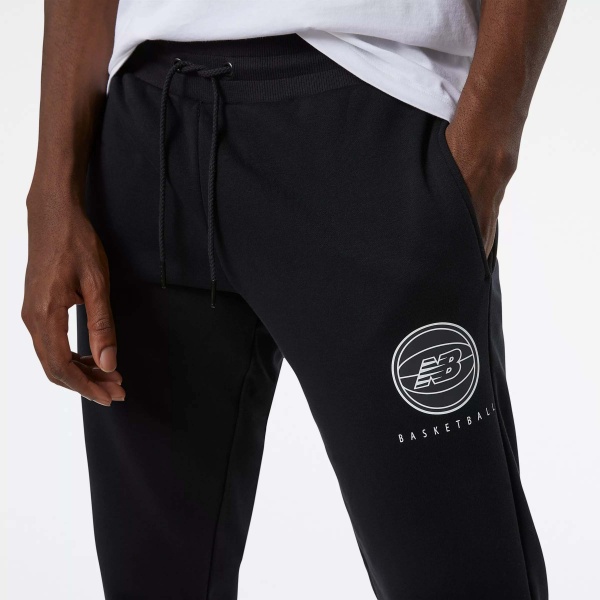 Брюки New Balance HOOPS ESSENTIAL MP13583BK р. XXL черный