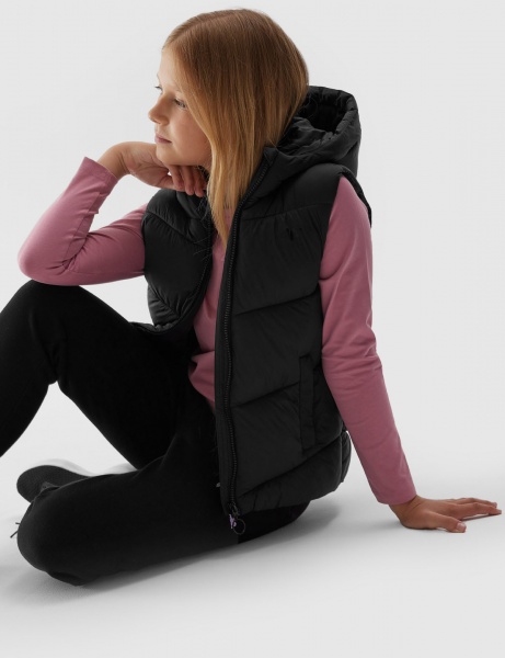 Жилет 4F VEST JACKET F045 4FJAW23TVJAF045-21S чорний