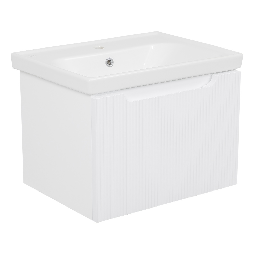 Тумба підвісна Aqua Rodos МОДЕНА з умивальниколм Frame 60 см