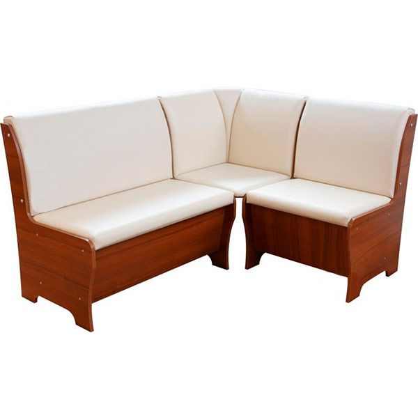 Уголок кухонный Компанит «Тунис» орех слоновая кость