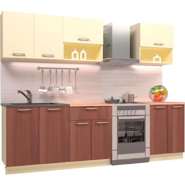 Кухня Виолетта New ДСП 2 м