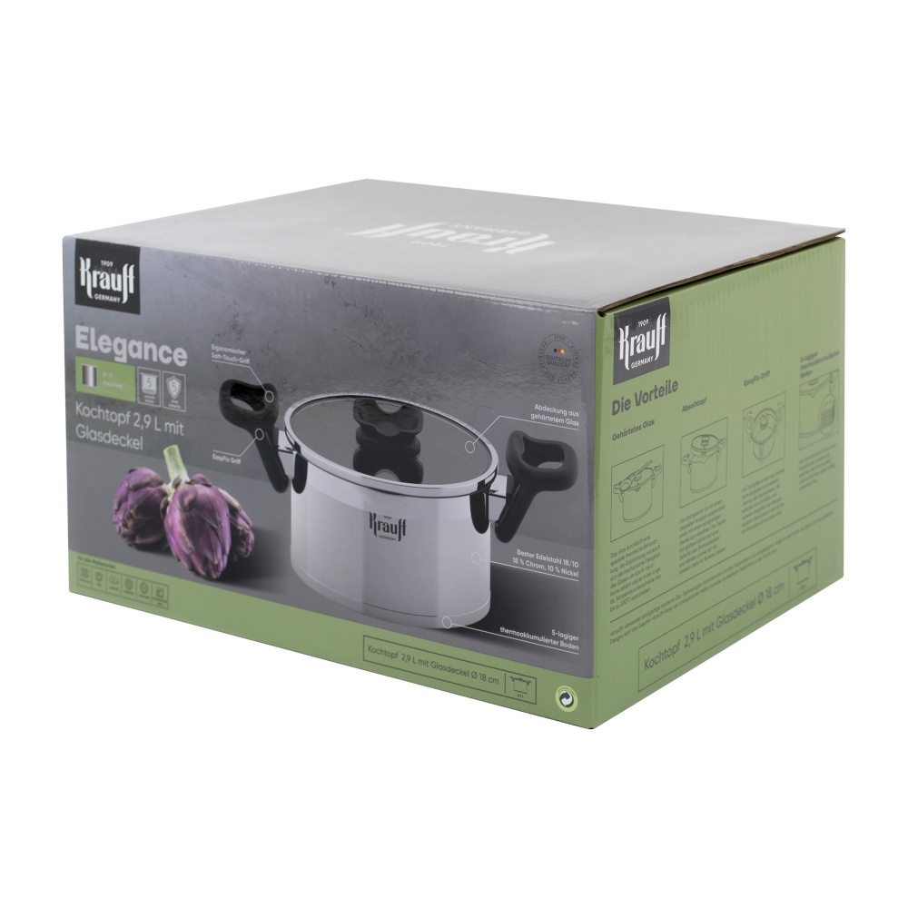 Каструля з кришкою Krauff Elegance 2,9 л 26-247-029