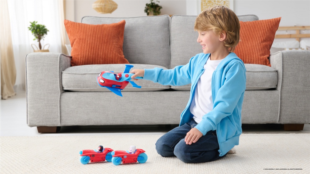 Игрушечный набор Spidey Deluxe Feature Vehicle (Spidey Team Split Racer) SNF0271