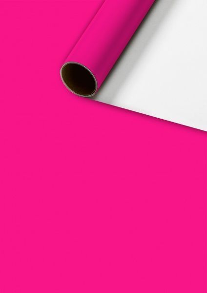 Бумага для упаковки STEWO Uni Plain pink 70x200 см 