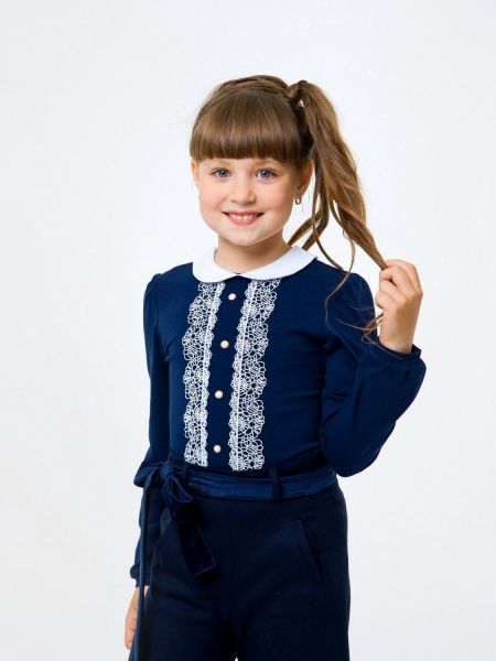 Блуза Smil 114710 р.116 синий 