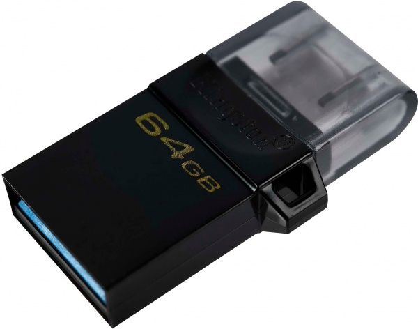 Флеш-пам'ять Kingston microDuo 3 64 ГБ USB 3.0 / microUSB (OTG) (DTDUO3G2/64GB) 