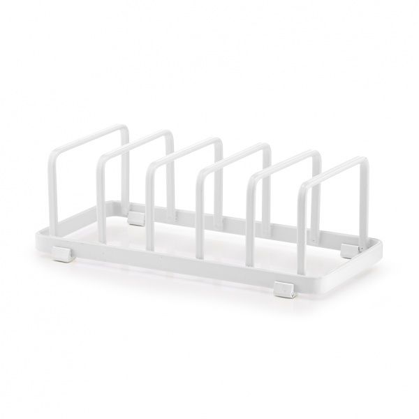Подставка под посуду металлическая белая Zeller