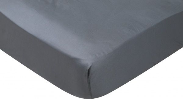 Простынь на резинке Mono Green D 200x200 см зеленый La Nuit 