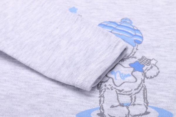 Кофта унісекс Фламінго 157-212 р.68 сірий 