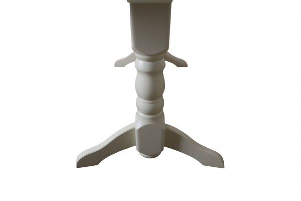 Стол обеденный Сейм 1600(2000)х900 мм слоновая кость мат 