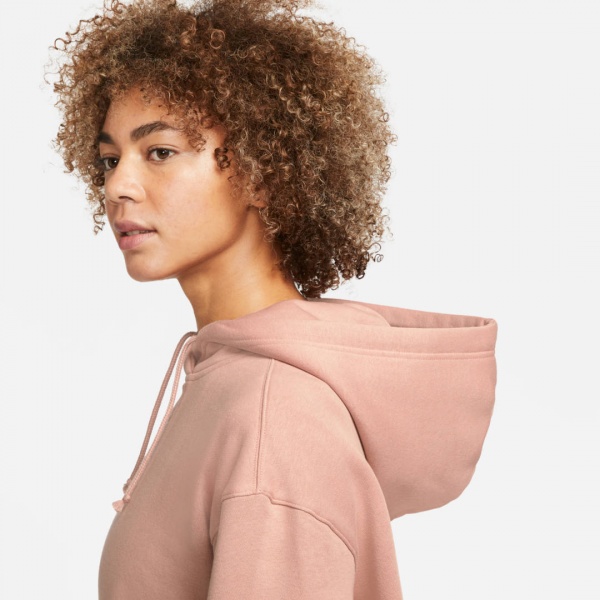 Джемпер Nike W NSW ESSNTL CLCTN FLC OS HOOD DQ5097-609 р. XL бузковий