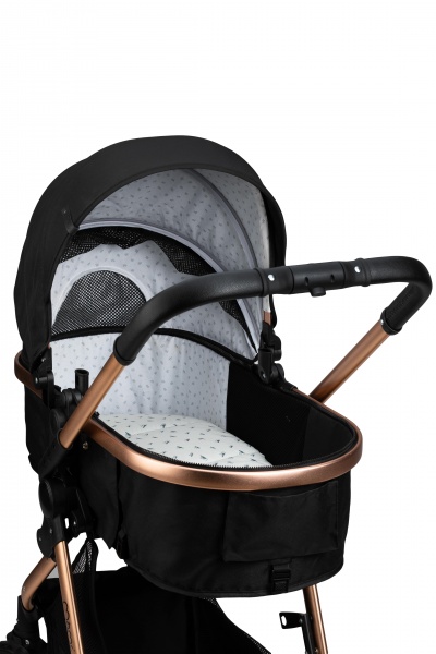 Коляска универсальная 2 в 1 MoMi Limuru 2в1 black 
