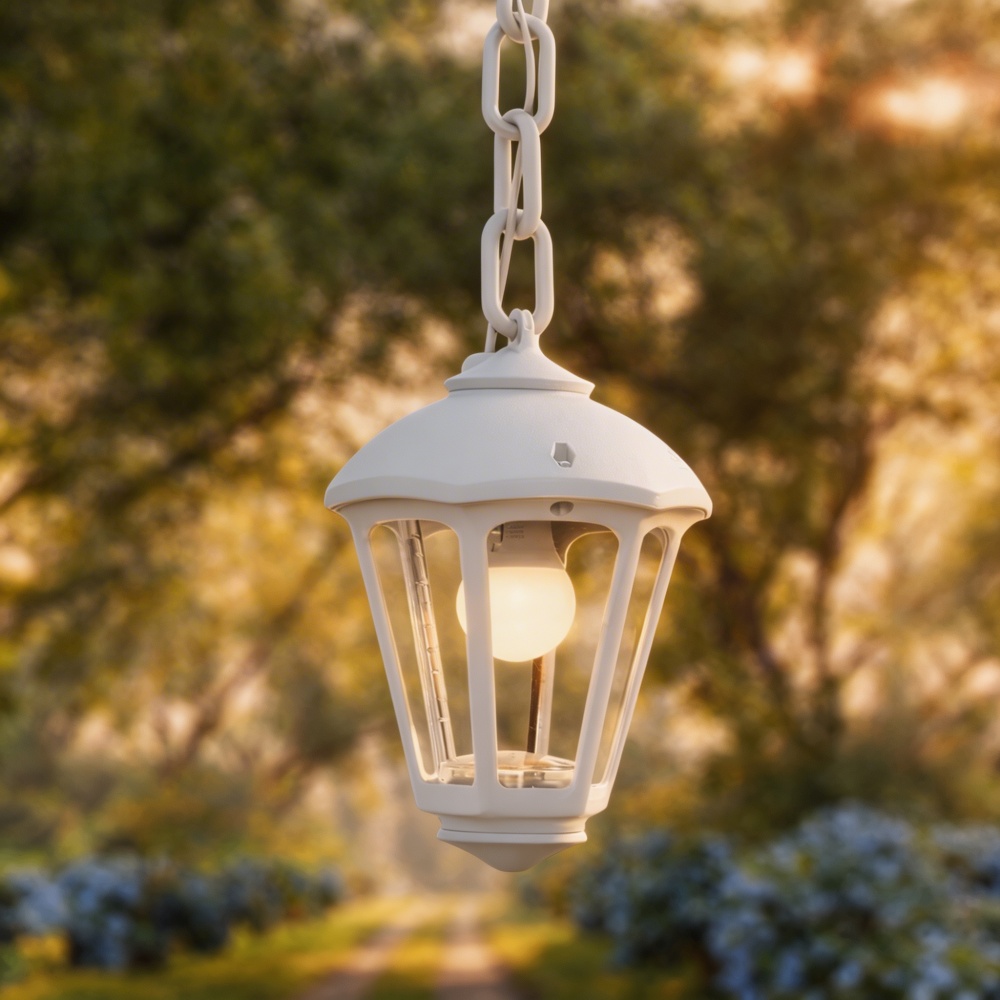 Светильник уличный подвесной FUMAGALLI SICAR/GIAMPY E27 12 Вт IP55 белый