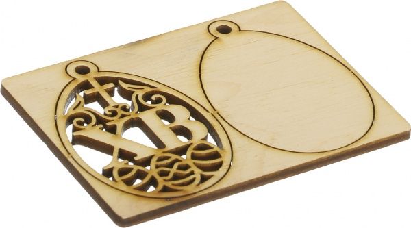 Набор пасхальный Яйцо с узором ХВ 7х9,5 см