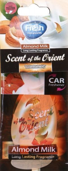 Ароматизатор підвісний Fresh Orient Dry Almond milk 94768