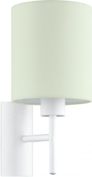 Бра Eglo Pasteri-P 97381 1x60 Вт E27 бело-салатовый 