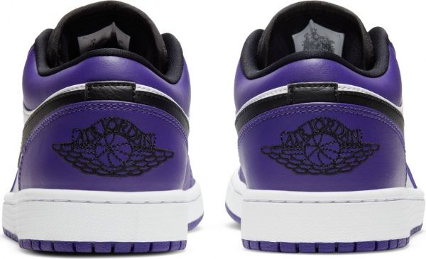 Кроссовки Nike AIR JORDAN 1 LOW 553558-500 р.8,5 фиолетовый